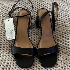 A New Day Elegant Black Sandals